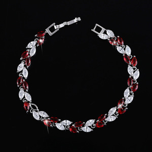Trending <span class=keywords><strong>2020</strong></span>, joyería de moda, pulsera llena de oro, pulsera de circón brillante para mujer - Product Image 2