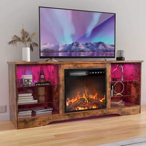 Modular Furniture Modern <strong>TV</strong> Stand Cabinet Types of Wooden <strong>TV</strong> Stand <strong>Wall</strong> <strong>Unit</strong> with LED Cabinet Furniture - Product Image 3