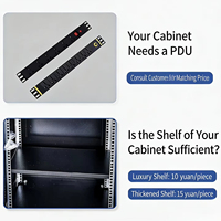 Armoire serveur sur pied de 1,6 m de profondeur, 1640*600*800 mm, 19 pouces, en acier laminé à froid SPCC, pour centre de données et réseau