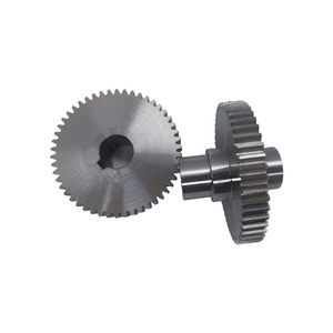 Engrenages droits et coniques en acier sur mesure - Pièces d'engrenage universelles de précision pour machines, engrenage de moteur à double couche pour machine à slush - Product Image 4