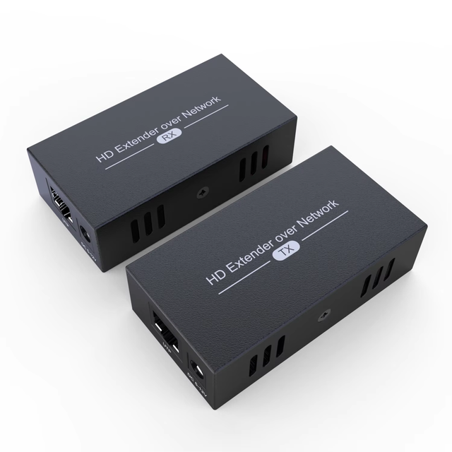 One to Many Address Allocation 150M HD Over IP 1080P 60HZ Video Extender Receiver with Metal/Plastic/Steel