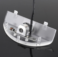 Venta al por mayor de fábrica: Luz de bienvenida LED para coche MITSUBISHI Pajero, luz de sombra fantasma, luz de puerta con logo de coche