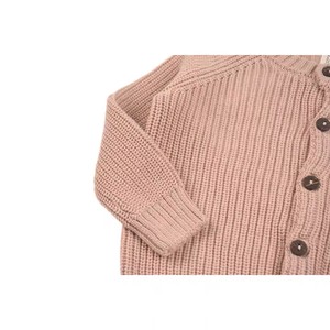 Suéter de Punto <span class=keywords><strong>para</strong></span> Bebé Unisex 100% Algodón, Suéter de Ganchillo Suave con Cuello Redondo, <span class=keywords><strong>Abrigo</strong></span> de Manga Larga <span class=keywords><strong>para</strong></span> Otoño e Invierno - Product Image 4