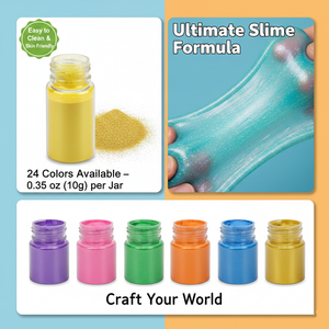 LEQU - Juego de 24 Colores de Polvo de Mica, Colorante de Resina para Brillo Labial, Jabón, Velas y Decoración de Uñas - Product Image 5