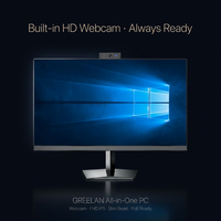 PC Todo en Uno con Pantalla IPS de 23.8 Pulgadas, Cámara HD, Recuperación Instantánea del Sistema, Gestión en la Nube, Computadora de Escritorio AIO sin Mantenimiento