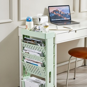 Rulli per scaffali mobili multifunzionali per scaffali da scrivania per <span class=keywords><strong>unit</strong></span>à di plastica da pavimento - Product Image 4