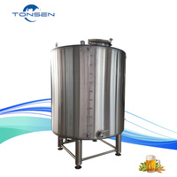 Réservoir de stockage de bière Tonsen 1000L avec équipement de brasserie pour équipement de fermentation