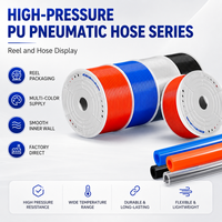 Tuyau pneumatique en PU haute pression antidéflagrant pour compresseur, transparent, 4x2.5 6 8 10 12 16mm pour systèmes d'air industriels