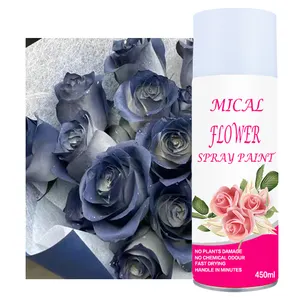 450ml New selling New Colour Florist Rose Gold Flower Spray Paint floral For flower gift packaging