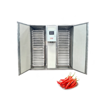 Commerciële Voedselverwerkende Machine Fruit Groentepeper Chili Moringa Blad Hop Tomatendroogoven