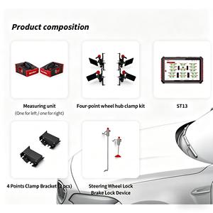 SmartSafe WA613F – Équipement d'alignement de roues 3D sans fil sur le sol avec sécurité intelligente - Product Image 2