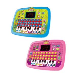 Tableta <span class=keywords><strong>de</strong></span> aprendizaje <span class=keywords><strong>de</strong></span> inglés <span class=keywords><strong>para</strong></span> niños <span class=keywords><strong>en</strong></span> edad preescolar, juguete con pantalla LED, máquina <span class=keywords><strong>de</strong></span> aprendizaje tipo iPad, tableta interactiva multifunción, juguete educativo. - Product Image 1