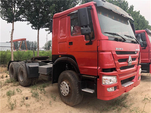 รถบรรทุกหัวลากมือสอง Sinotruk Howo NX 6x4 แบบหลังคาเรียบ พวงมาลัยซ้าย เครื่องยนต์ดีเซลยูโร 2 กำลัง 351-450 แรงม้า รับน้ำหนัก 31-40 ตัน เครื่องยนต์ Weichai สำหรับงานหนัก - Product Image 2