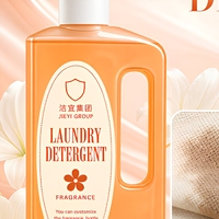 Lessive liquide en vrac OEM avec poignée latérale plate, parfumée, pour lessive en poudre et capsules de lessive, produits de lavage