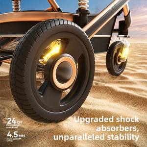 Ensemble siège auto multifonction et poussette pour bébé Poussette pour bébé - Product Image 6