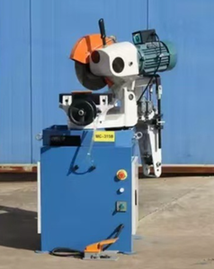 Burr Free Stainless Steel <b>Corner</b> Cutting Machine Pneumatic Metal Circular Saw 45 Degrees Pipe Cutting Machine - Product Image 3
