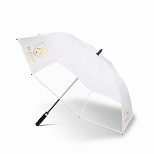 Factory Price High Quality Golf <b>Umbrella</b> with Ergonomic Handle 8 Ribs Strong Frame Customizable Colors for Corporate Promotional - Product Image 2