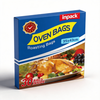 Sacs de cuisson professionnels robustes 30x40cm pour rôtissage industriel de dinde et poulet, approuvés FDA, en matériau PA