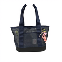 Bolsa de Mano Grande Multiusos para Mujer, Nueva en la Tienda en Línea de Alibaba, Bolsa para Portátil con Malla, Bolsa de Hombro de EVA