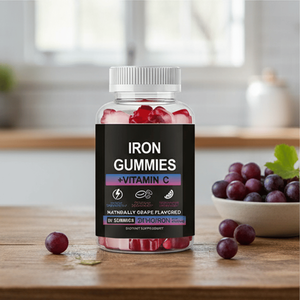 Duozi High Quality Product <strong>Iron</strong> <strong>Supplement</strong> Vitamin C Immune Booster to Relieve Constipation Blood Circulation Booster Gummies - Product Image 1