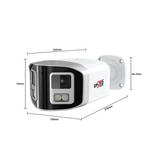 180 độ hai chiều âm thanh FOV 4k 8MP ống kính kép toàn cảnh ai IP PoE Bullet Camera - Product Image 3