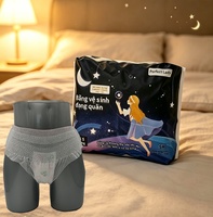 Culottes menstruelles jetables anti-fuites douces post-partum, serviettes hygiéniques, sous-vêtements, échantillon gratuit - Vente en gros directe usine