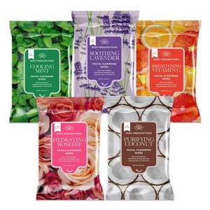 Lingettes démaquillantes rapides personnalisées en usine avec parfum, lingettes de voyage portables pour essuyer le visage et changer de maquillage - Product Image 1