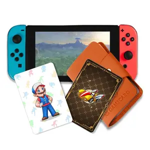 Jogo personalizado Tarjetas RFID 13,56 MHz NFC NTAG 215 Cartão