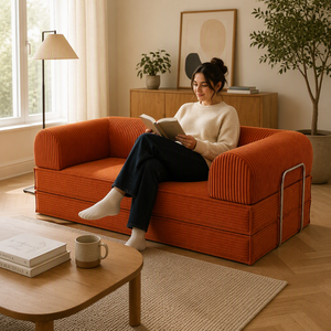 Canapé-<span class=keywords><strong>lit</strong></span> rotatif, extensible, amovible, lavable, rembourré en coton, pour salon et usage hôtelier - Product Image 1