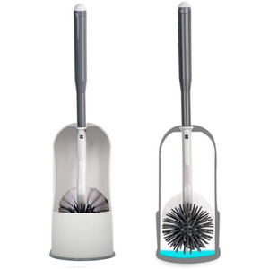 Spazzola per <span class=keywords><strong>WC</strong></span> VIPaoclean Ecologica a Doppia Testa, Nuovo Modello per Uso Domestico in Materiale PP per <span class=keywords><strong>Pulizia</strong></span> del Bagno - Product Image 1