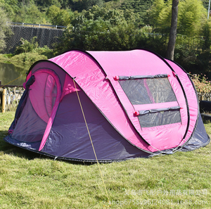 Wholesale Factory Good Quality Outdoor Large Size 4 Man Automatic Instant Tent Waterproof Camping Tents <strong>Pop</strong> up Tents - Product Image 5