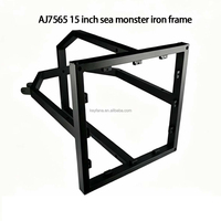 Monster Laut Profesional 15 Inci dari Fiberglass dengan Tanduk Fiberglass dan Rangka Besi (opsional) 510*510*640mm