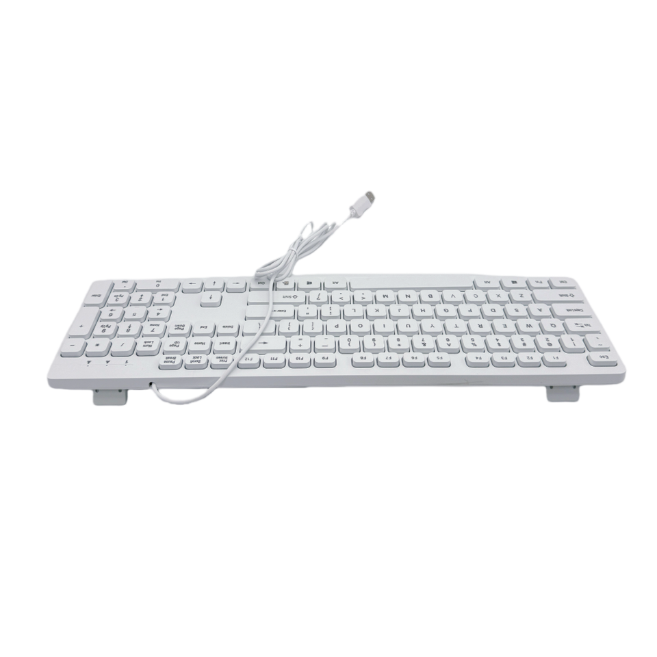 Cheapest 104 Keys USB Wired Keyboard Ultra-Thin Quiet Computer Keyboard ...
