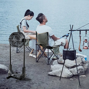 2023 Best-seller BLDC ventilateur refroidisseur sur pied ventilateur de sol Rechargeable usb ventilateur de voyage - Product Image 4