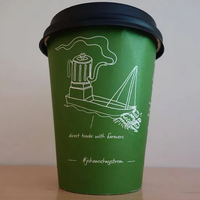 Vasos de Papel de Pared Simple Personalizados al por Mayor con Logotipo Impreso, de Alta Calidad, para Leche, Café, Jugo, Refrescos, Bebidas Calientes, Fiestas y Uso Doméstico