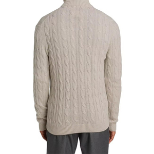 <span class=keywords><strong>Cardigan</strong></span> da Uomo in Cashmere Lavorato a Maglia con Zip QS1212A192 a Prezzo all'Ingrosso - Product Image 4