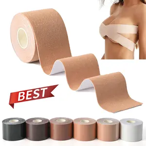 Custom Box CE Comfortable Waterproof Adhesive Plus Size Roll Cover Boobytape Lift Lifter Nipple Bra Breast Tape Lifting Boob