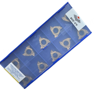 RT22.01W-N60P YBG201 ยี่ห้อ Zcc'ct เม็ดมีดคาร์ไบด์ CNC สำหรับงานกลึง เคลือบ PCD/PVD ความแข็ง>90 HRC 45-65 รับประกัน 30 วัน - Product Image 1