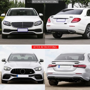 Kit carrosserie pour Mercedes-Benz W213 AMG 2016-2018 : Amélioration et modification avec pare-chocs avant, phares LED, pare-chocs arrière, hayon et feux arrière - Product Image 2