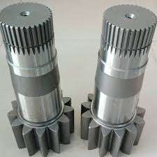 HongWang Engrenage solaire de boîte de vitesses de moteur d'orientation d'excavatrice, arbre de pignon de moteur de translation, arbre d'entraînement final S4D95 - Product Image 3