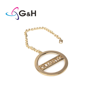 Модные дизайнерские тканевые аксессуары с логотипом под заказ, античные латунные тисненые этикетки для одежды, кожаные сумки - Product Image 5