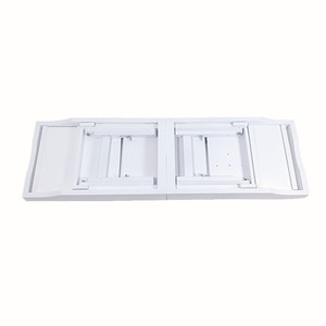 Estante de bambú para bañera, estante blanco para bañera, bandeja extensible para bañera, soporte para tableta/teléfono, soporte para bañera/bañera - Product Image 3