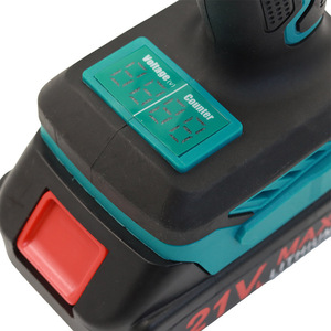 Plastic Welding Gun 21V Max Lithium Ion Digital Display Car Bumper Repair Tool Hot Melt Welding Nylon ABS PE PP <b>Rubber</b> - Product Image 3