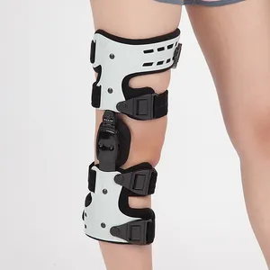 Регулируемый шарнирный пост-операционный коленный бандаж для коленного сустава от артрита остеоартрит боль в коленном суставе