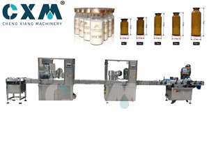 Machine de remplissage automatique de flacons de poudre à vis sans fin conforme à la norme GMP avec bouchon en caoutchouc, ligne de remplissage de flacons de poudre - Product Image 2