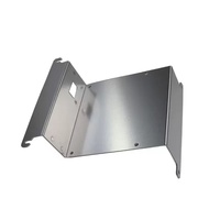 Support de fixation sur mesure en aluminium et acier inoxydable découpé au laser, plié et fraisé pour pièces de voiture RC, pièces CNC découpées, grandes pièces en tôle CNC