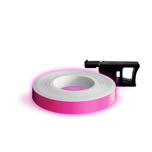 FUXIA FLUO 7 mm accessorio ruota a strisce con applicatore per moto & ATVs - Product Image 1