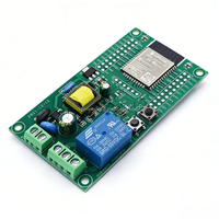 Placa de Desarrollo AC90-250V con Alimentación CA ESP32 WIFI para Módulo de Relé Único BLE, Convertidor CC/CC, Sistema Operativo Linux, Comunicación I2C