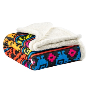 Manta de Lana auténtica <span class=keywords><strong>mexicana</strong></span>, mantas de forro polar de felpa, de franela, venta al por mayor - Product Image 2