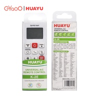 Control Remoto Universal Inalámbrico HUAYU K-2E para Aire Acondicionado LED